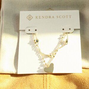 Kendra Scott - Ari Heart Gold Necklace